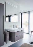 DURAVIT - Happy D.2 Umyvadlo 80x51 cm, s přepadem, s otvorem pro baterii, bílá 2318800000