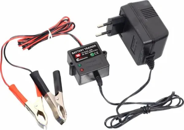Compass Udržovací nabíječka akumulátoru 5-125 Ah / Nabíječka / 12V / GEL, AGM, EFB / 230V~/14W (07143)