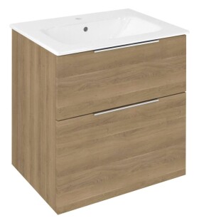 SAPHO - CIRASA umyvadlová skříňka 59,2x64x46cm, dub cuneo CR601-2525