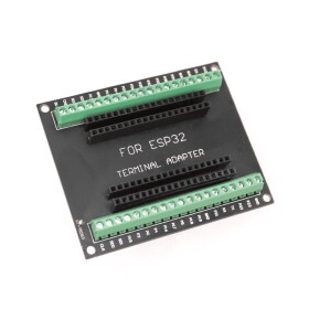 Terminál shield pro ESP32 38pin - rozteč pinových lišt 23mm