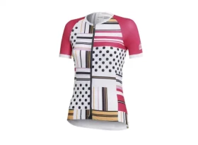 Dotout Square dámský dres krátký rukáv Fuchsia vel. S