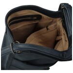 Trendy dámský koženkový kabelko-batoh Kavya, tmavě modrý