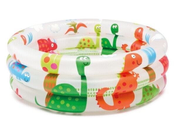 Bazén dinosaurus 3 kruhový pro miminka 1-3 roky 61x22cm - Alltoys Intex