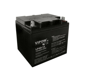 Baterie olověná 12V 40Ah VIPOW