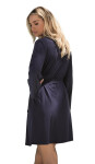 DKaren Housecoat Fibi Navy Blue tmavě modrá