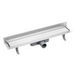 Laveo - Basso - sprchový žlab nástěnný 100 cm, nerez COB_211D