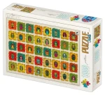 D-TOYS Puzzle Vzorník: Sovy