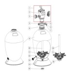 Mts Skimmer V20 ABS - Prodloužení vtoku skimmeru po 50 mm