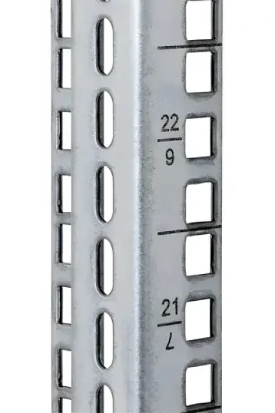 XtendLan TELCO 32U stříbrná / Vertikální montážní lišta / pro servery šířky 480 mm (VLISTAF32B)