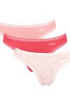 SLOGGI GO CRUSH STRING KALHOTKY 3PACK M005 SMĚS BAREV XL