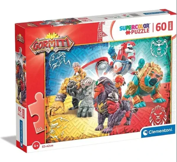 Clementoni PUZZLE Gormiti: Bojovníci čtyř živlů MAXI