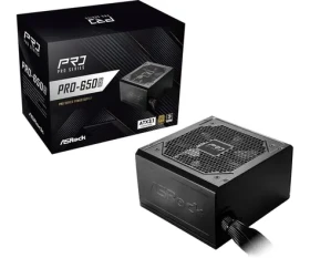 ASRock PRO-650G / ATX / 650W / 80 Plus Gold / 120mm (90-UXR065-GNEAA2)