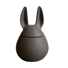 DBKD Velikonoční dóza Eating Rabbit Dust - small, béžová barva, šedá barva, keramika