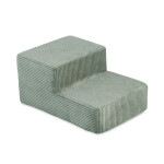 PLUSH NEST PLUSH NEST Zelená hrací sestava s bazénem (3 prvky + suchý bazén Ø 90 × 30 cm) a 200 míčky
