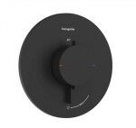 HANSGROHE - Ecostat Comfort S Sprchová baterie pod omítku, s termostatem, matná černá 33714670