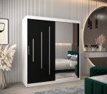 Šatní skříň Abi Y2 Barva korpusu: Bílá, Rozměry: 120 cm, Dveře: Dub artisan