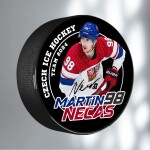 Puk Martin Nečas #98 Ice Hockey World Championship Czechia MS 2024