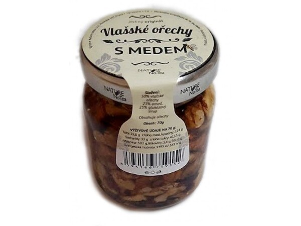 Vlašské ořechy v medu 70g