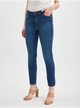 Orsay Tmavě modré dámské slim fit džíny dámské