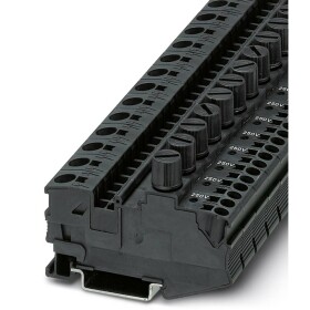 Phoenix Contact 3034264 jisticí řadová svorka 12.2 mm pružinová svorka černá 25 ks