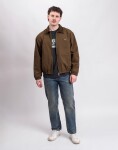 Carhartt WIP Madison Ripstop Jacket Dark Beech/Black garment dyed M