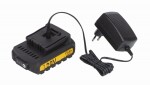 PowerPlus POWX00435 / Aku Vrtací šroubovák s příslušenstvím / 18V / 2x1.3Ah / 10mm sklíčidlo / 1.500 ot-min / 35 Nm (POWX00435)