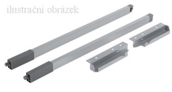 Strong SB reling 350 hranatý titan 140mm (402620)