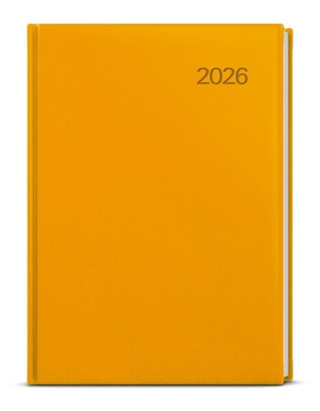 Týdenní diář 2026 Oskar Vivella A5 okrová