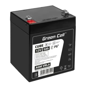 Green Cell VRLA AGM 12V | 1.5A | 5Ah (AGM27)