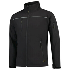 Luxury Softshell softshellová bunda unisex černá 3XL