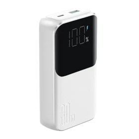 Joyroom JR-PBC06 bílá / Powerbanka / 10000mAh / 30W / 1x USB-A + 1x USB-C / kabely USB-C Lightning (6956116776466)
