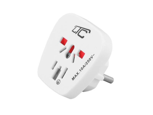 Adaptér cestovní LTC LX6032 univerzální ČR pro 150 zemí