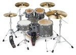 DWe 5-Piece Black Galaxy Finish Ply Kit