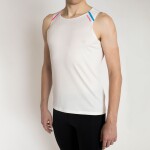 Běžecké tílko SALMING Pitea Singlet 21 White Velikost textilu: