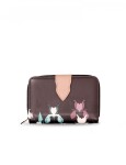 Trendová dámská koženková peněženka VUCH Iris wallet, růžová