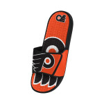 FOCO Pánské pantofle Philadelphia Flyers NHL Colorblock Slipper Velikost: M = 42-43 EU