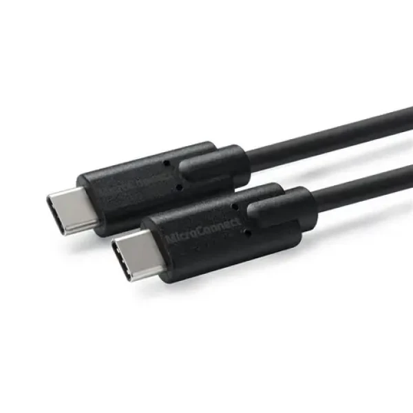 MicroConnect kabel USB-C 3.2 Gen2 M-M 2m černá / 10000Mbit/s (USB3.1CC2)