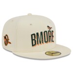 New Era Pánská kšiltovka Baltimore Orioles MLB City Connect Fan Pack 59FIFTY Fitted Natural Velikost: 7 3/8