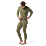 Pánské merino spodky SMARTWOOL Men's Classic Thermal Merino Base Layer, Winter Moss Heather velikost: S