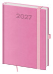 Diář 2027 denní B6 Print Pop - růžová