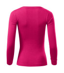 Fit-T LS triko dámské malinová S