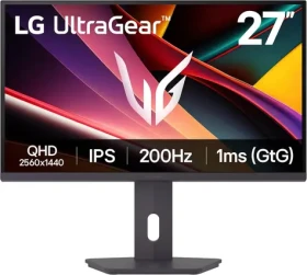 27" LG 27G610A-B černá / IPS / 2560x1440 / 16:9 / 1000:1 / 400cd-m2 / DP / HDMI (27G610A-B.AEUQ)