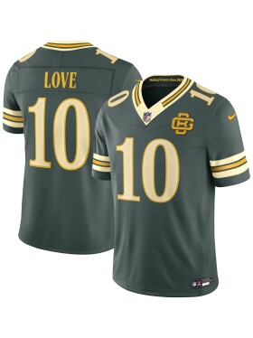 Nike Pánský dres Green Bay Packers NFL Jordan Love #10 2026 Rivalries Stitched Limited Velikost: S