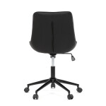 Pracovní židle, výškově nastavitelná, černá látka, KA-V3120 BK3