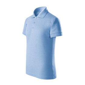 Malfini Pique Polo Free Jr MLI-F2215 modrá polokošile 122 cm/6 let