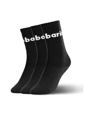 Be Lenka barebarics crew black big logo, 3 páry 35-38 EU