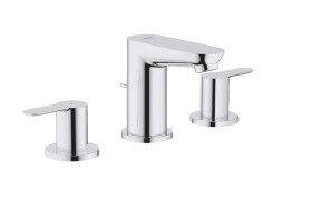 GROHE - BauEdge Umyvadlová baterie s výpustí, 3-otvorová instalace, chrom 20197000
