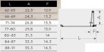 HOPA - Sprchové dveře SPACEDUE - Barva rámu - Hliník leštěný, Rozměr A - 75 cm, Rozměr C - 190 cm, Směr zavírání - Pravé (DX), Výplň - Čiré bezpečnostní sklo - 6 mm BQSP513DXC