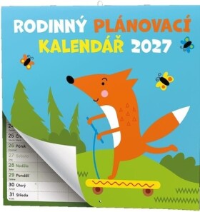 Nástěnný kalendář Rodinný plánovací kalendář