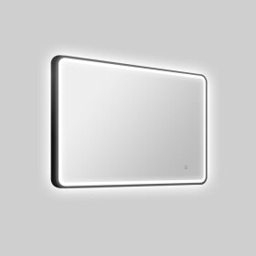 Zrcadlo se senzorem SAT Vision 100x70 cm černá SATZVI70100CE SATZVI70100CE